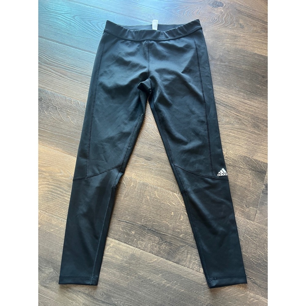 Adidas TechFit Training Workout Leggings Athletic Black Womens‎ Large